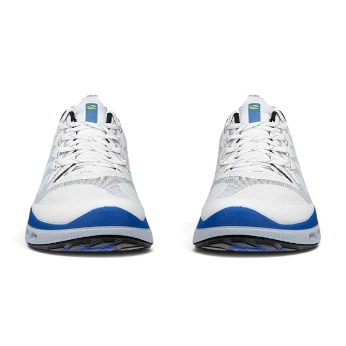 FRG ECCO Biom 720 men's lightweight summer sneakers in federal blue and white, front view