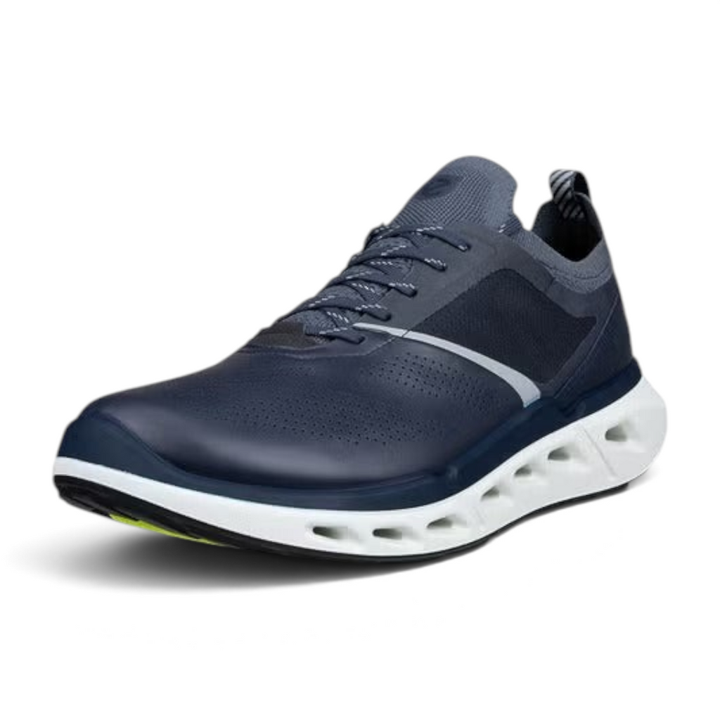 FRG ECCO Biom 720 men's navy blue breathable summer sneaker with white performance sole