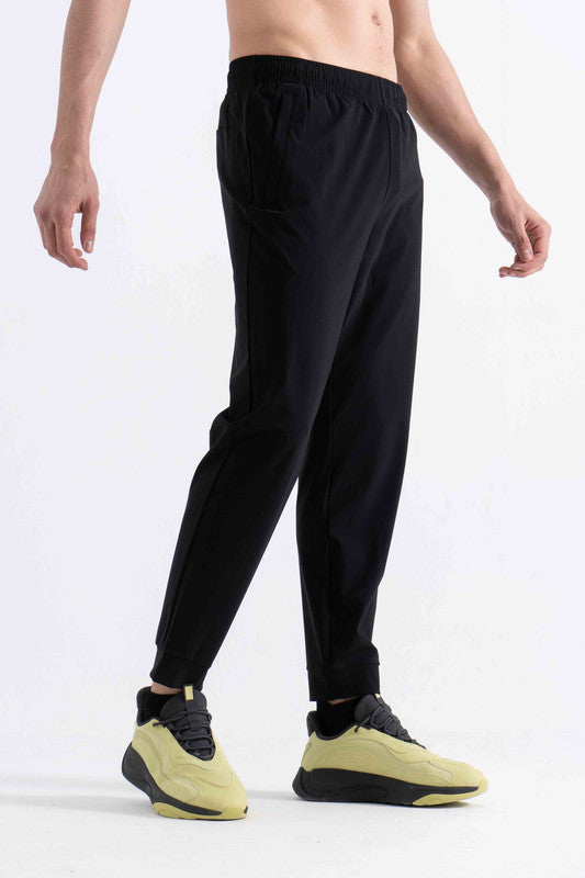 KNIT TRACK PANTS