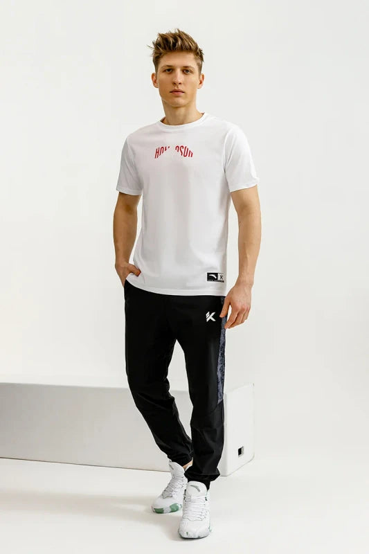 Anta Basketball Fabric Pants Black/Grey Suit