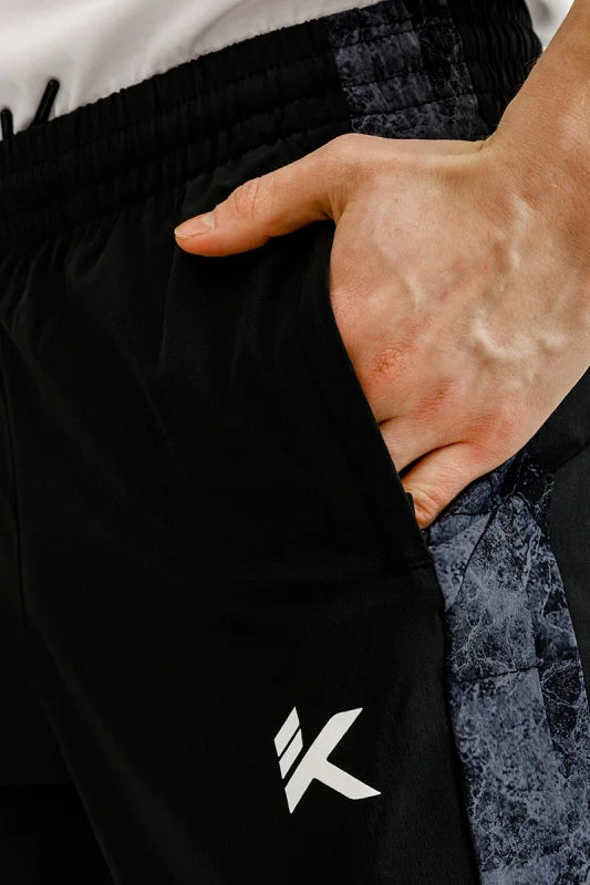 Anta Basketball Fabric Pants Black/Grey Suit