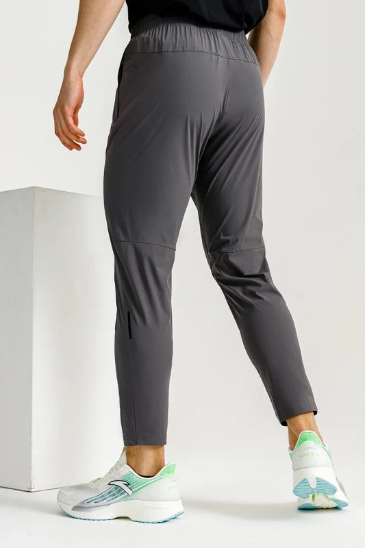 Shortened textile trousers ANTA