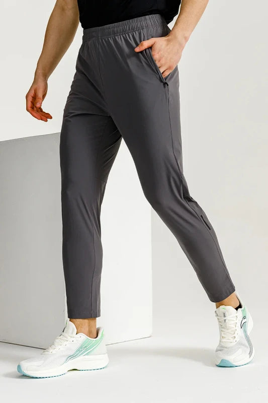 Shortened textile trousers ANTA