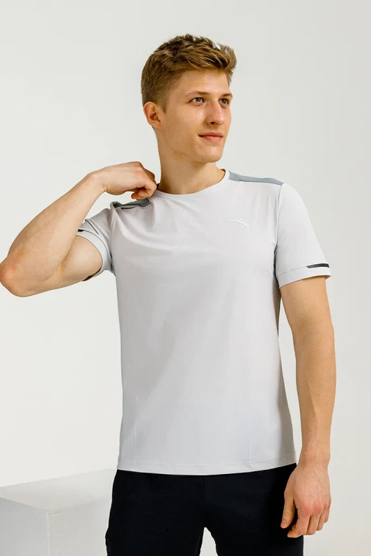 ANTA A-Antiseptic Cross Training Short Sleeve T-Shirt White