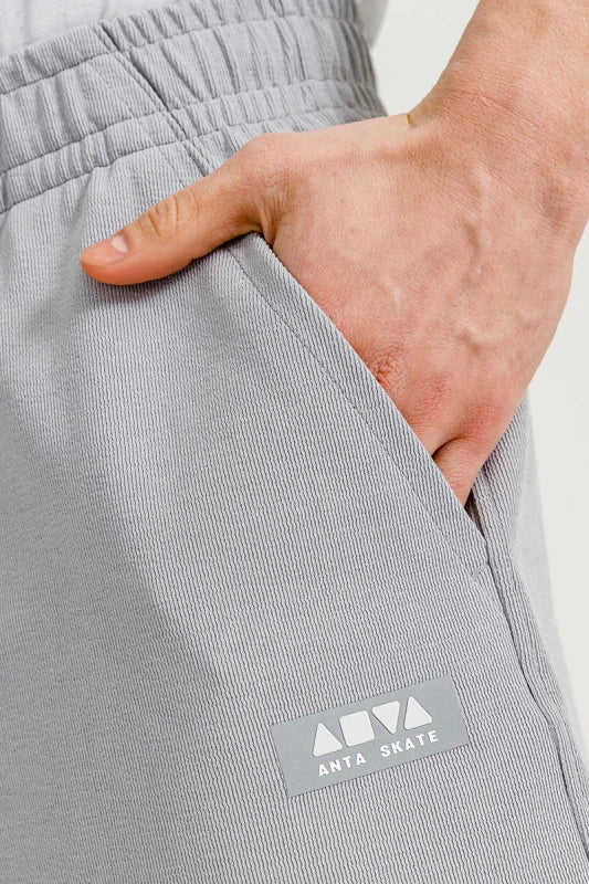 ANTA Knit Half Pants Grey