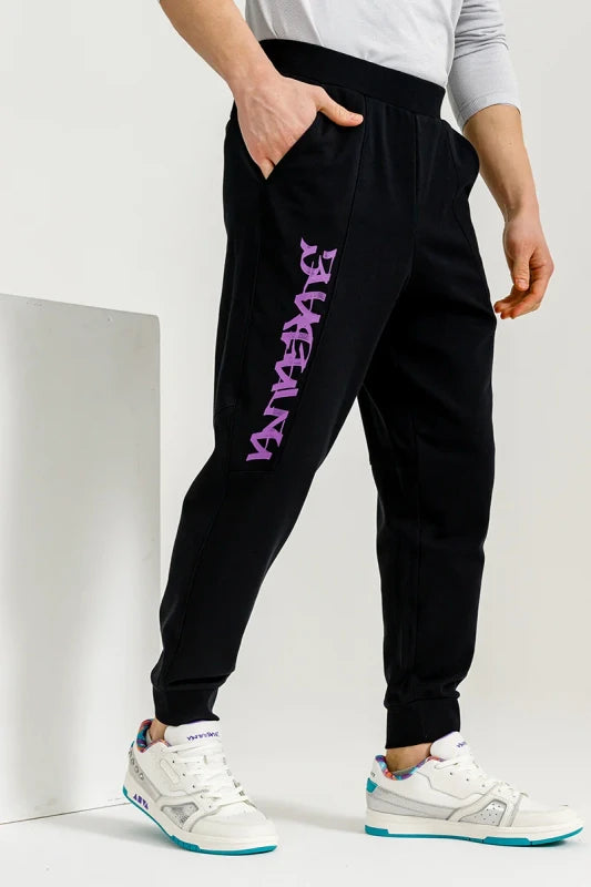 ANTA Knit Track Pants Black
