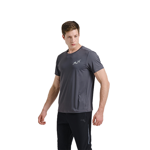 Anta SS Tee Advanced Running D.Grey