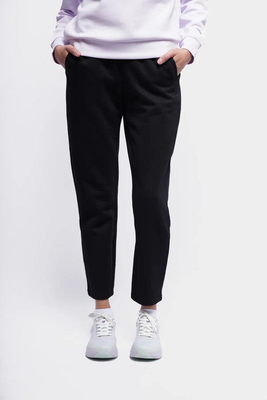 ANTA A-Sports Shape Knit Track Pants Black