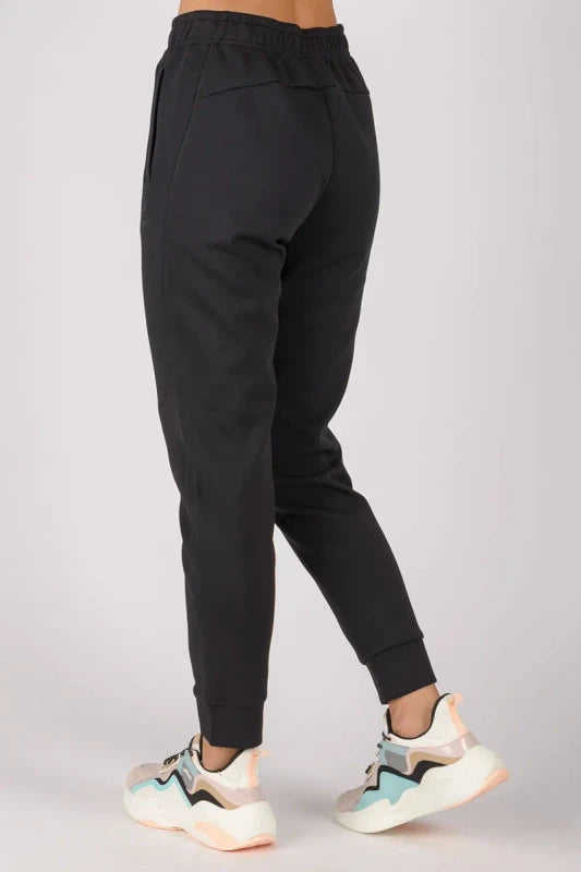ANTA A-Sports Shape Knit Track Pants Basic Black