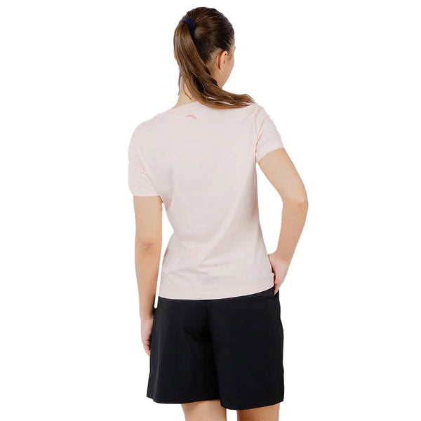 ANTA Cross Training Short Sleeve T-Shirt Fog Rose Pink