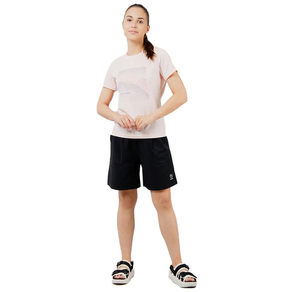 ANTA Cross Training Short Sleeve T-Shirt Fog Rose Pink