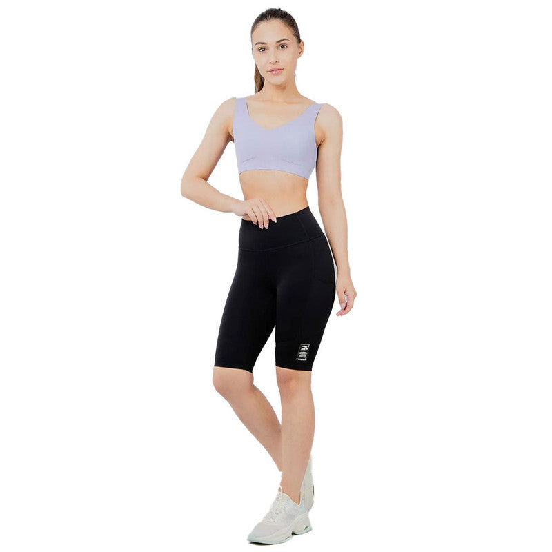 Anta Tight Half Pants Basic Black