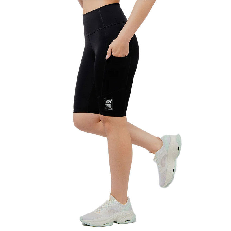 Anta Tight Half Pants Basic Black