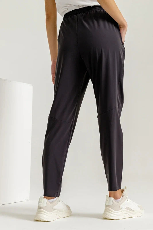 ANTA A-Cool Ankle Pants Basic Black