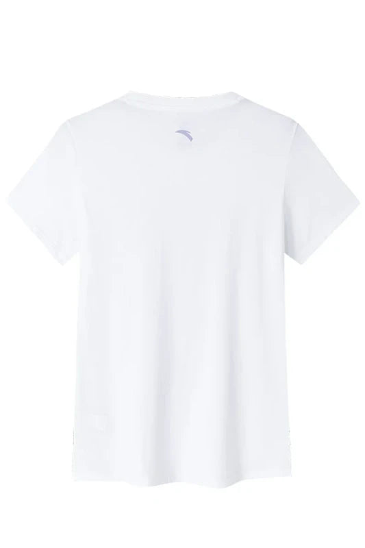 ANTA A-DRY FAST Short Sleeve T-Shirt Snow White