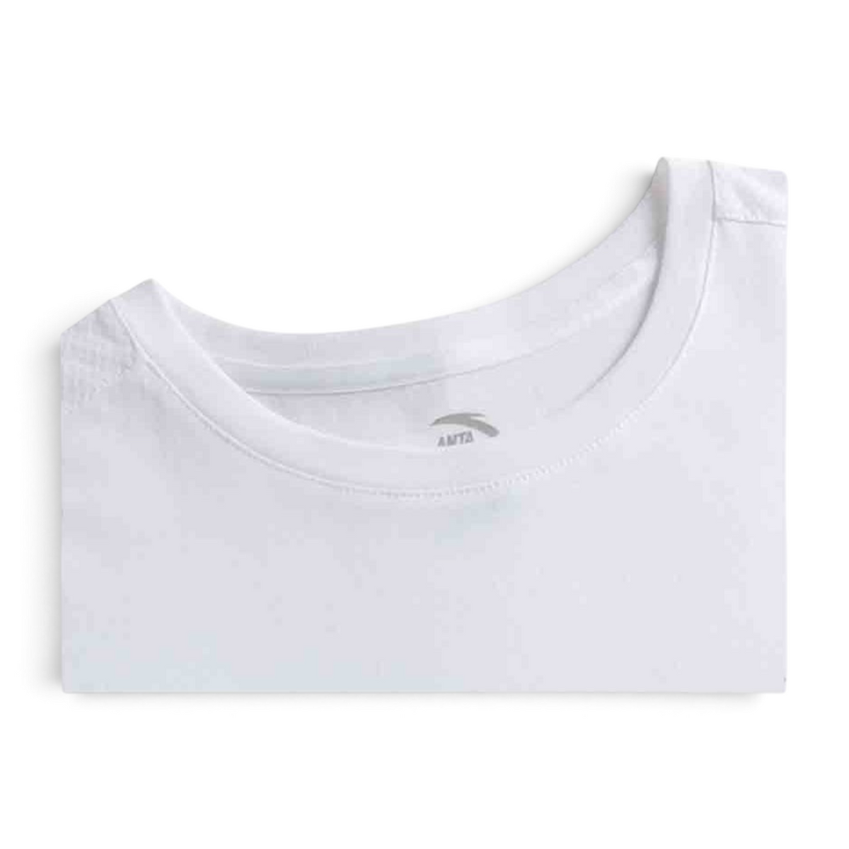 FRG white short sleeve crew neck t-shirt with a clean minimalist design