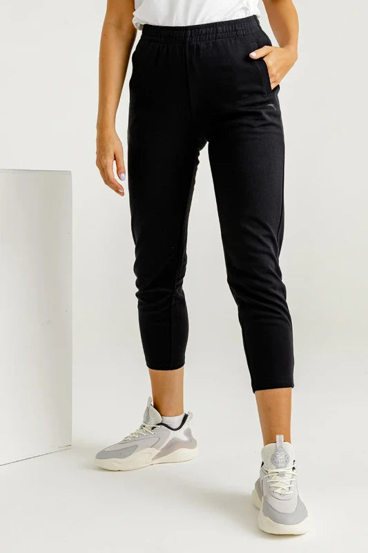 Anta Cross Training Knit Pants Basic Black