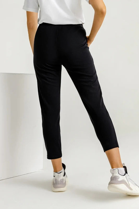Anta Cross Training Knit Pants Basic Black