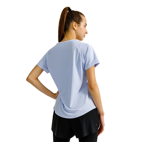 ANTA Recycled Yarn Running Short Sleeve T-Shirt Purple