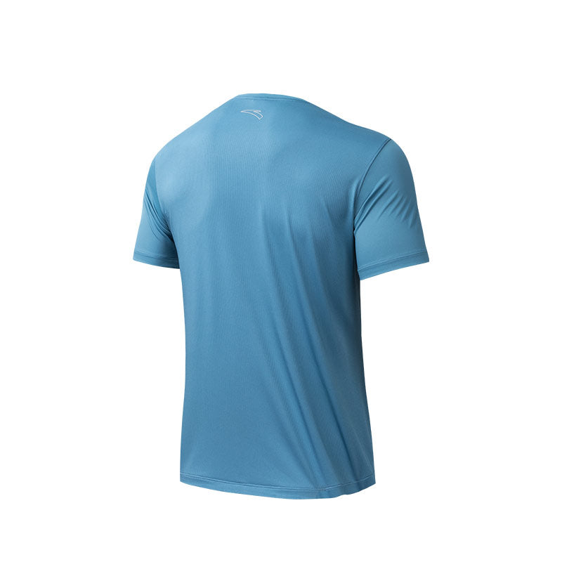 ANTA Running Short Sleeve T-Shirt Blue