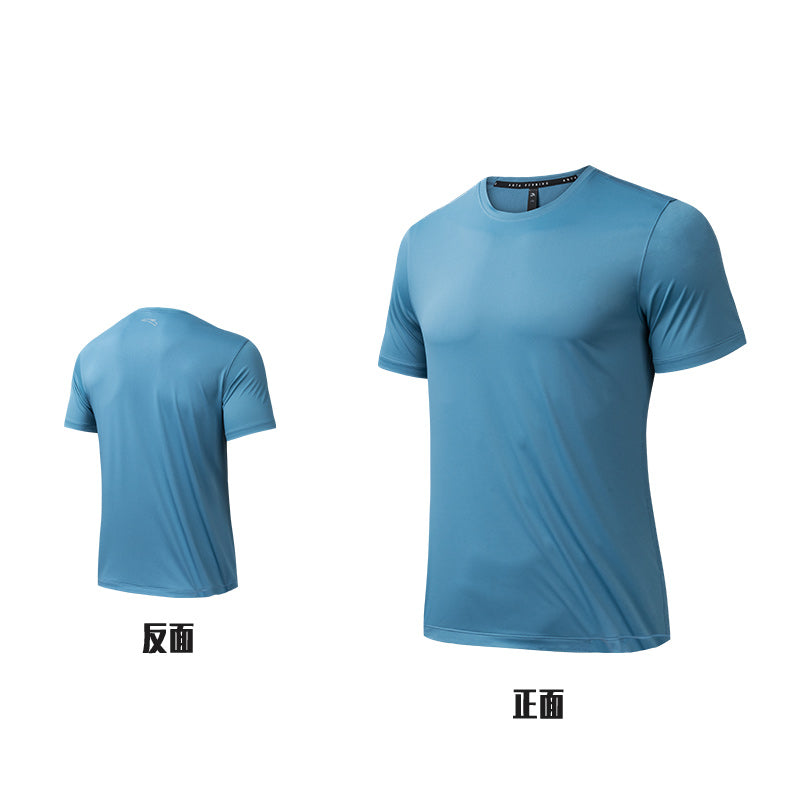 ANTA Running Short Sleeve T-Shirt Blue