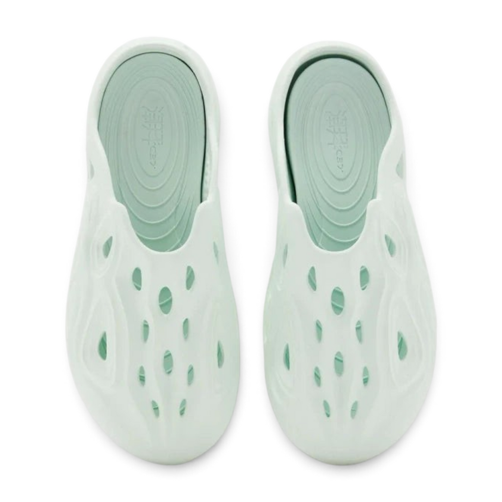 FRG Anta green EVA beach slippers with lightweight cut-out design for summer comfort