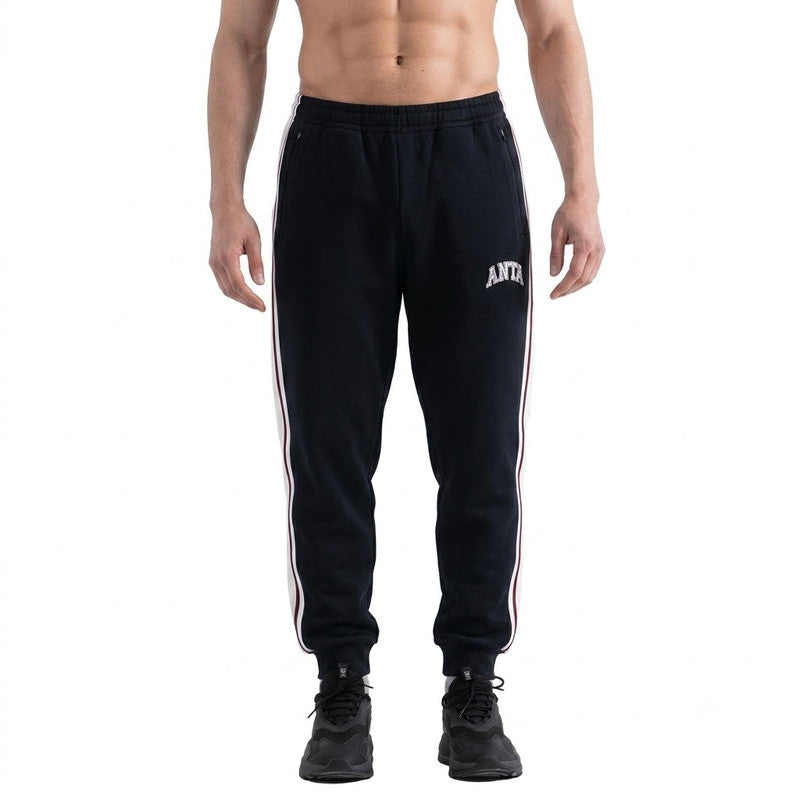 ANTA Knit Track Pants Black