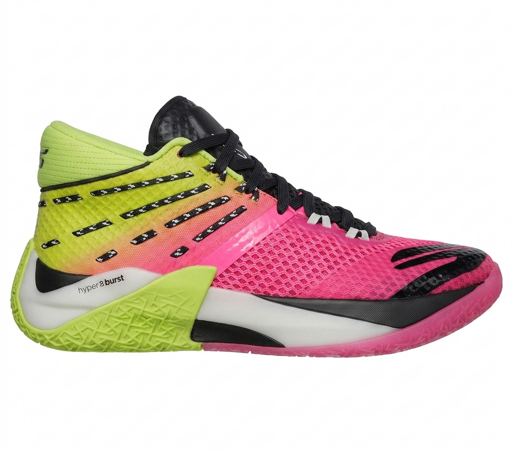 Skechers Basketball REIGN Pink Lime