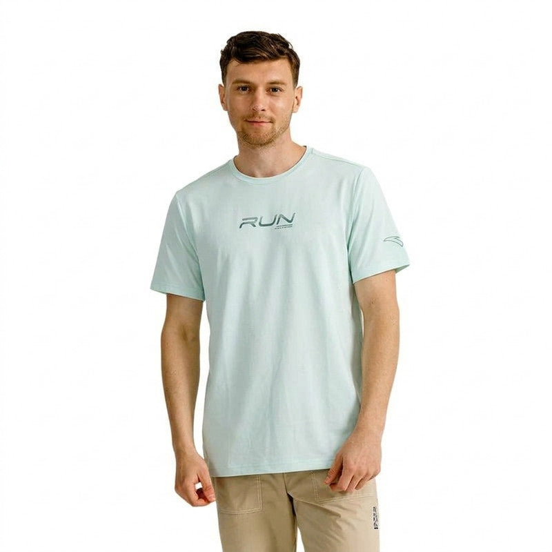 ANTA Running Short Sleeve T-Shirt L. Blue