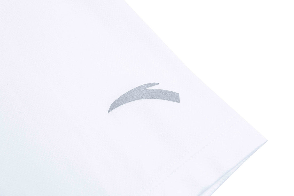 ANTA Running Short Sleeve T-Shirt Pure White