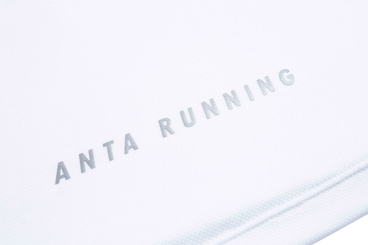 ANTA Running Short Sleeve T-Shirt Pure White