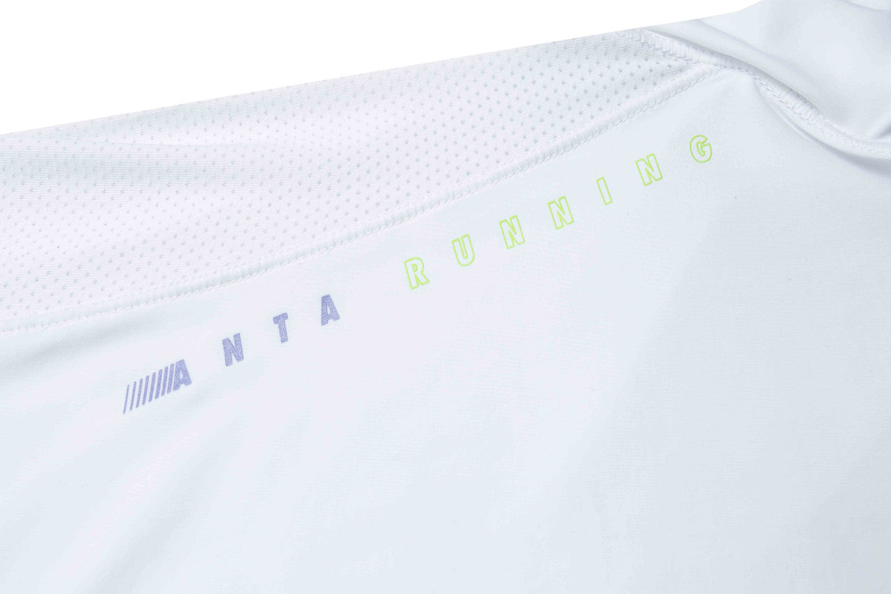 ANTA A-Chill Touch Running Short Sleeve T-Shirt Pure White