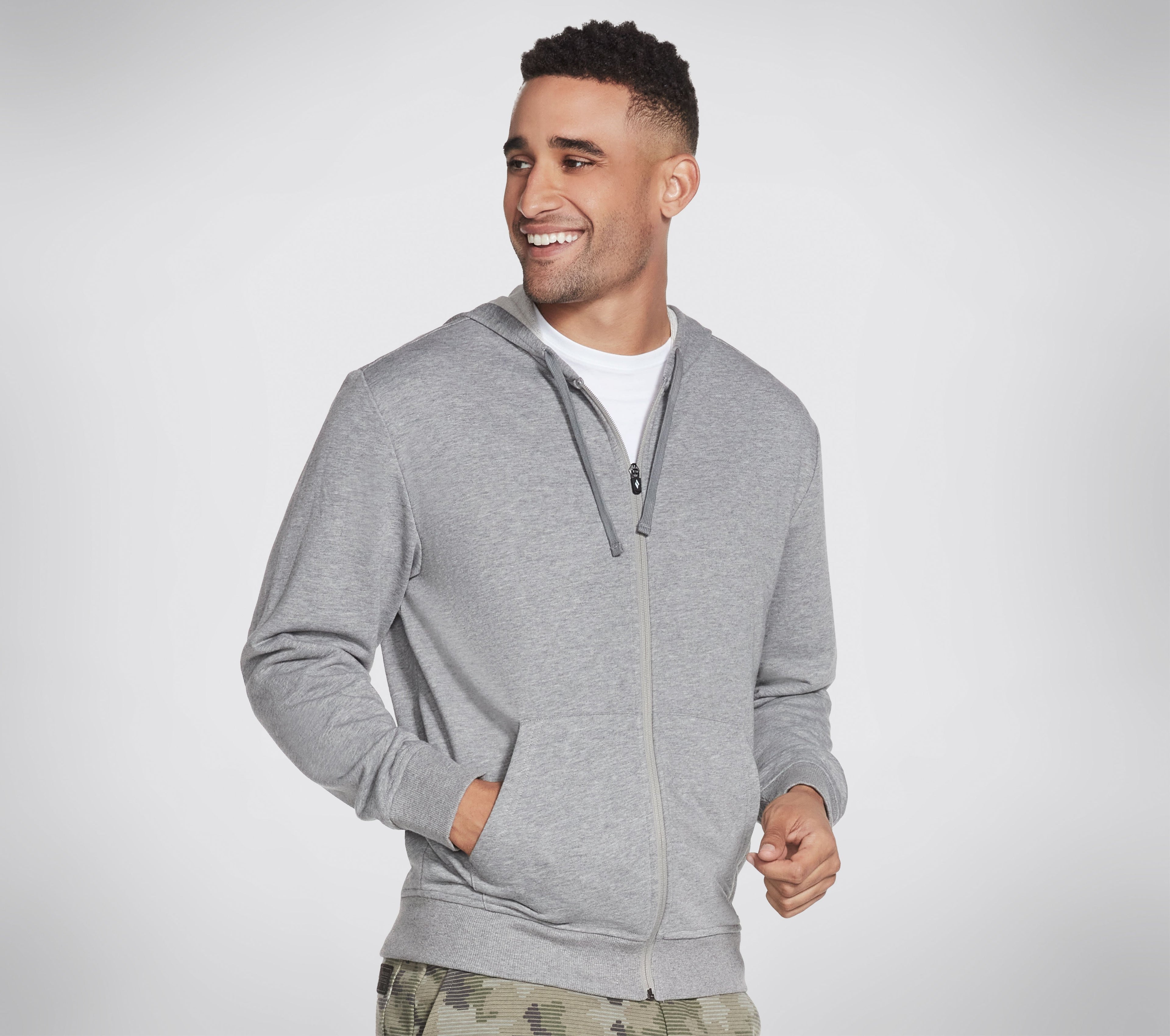 MEN'S KNIT FULL ZIP HOODIE