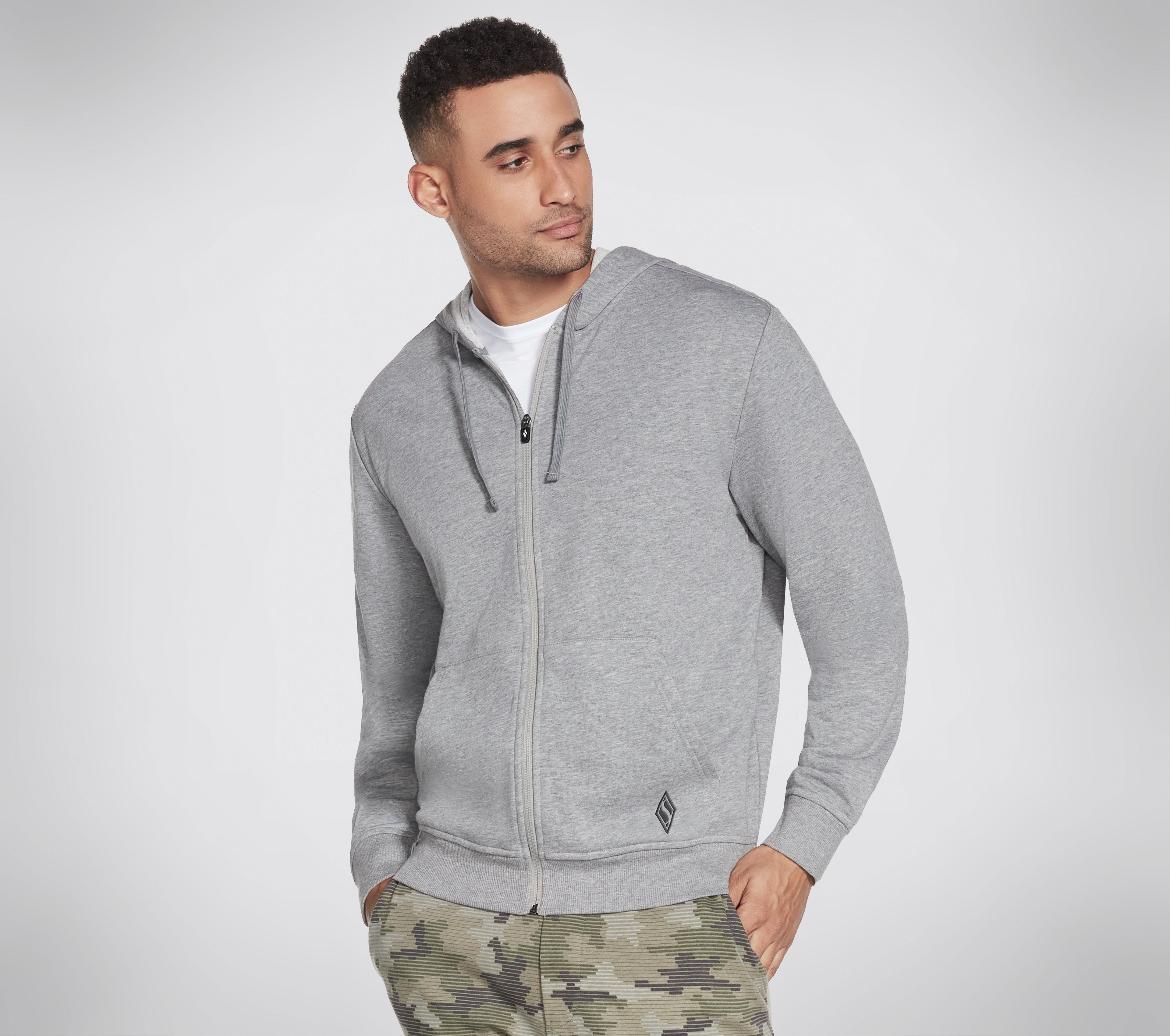 MEN'S KNIT FULL ZIP HOODIE