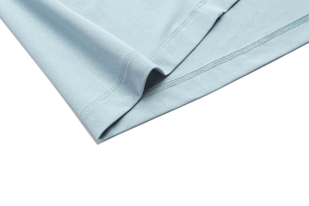 ANTA Advanced Training Running Short Sleeve T-Shirt Crab Shell Blue