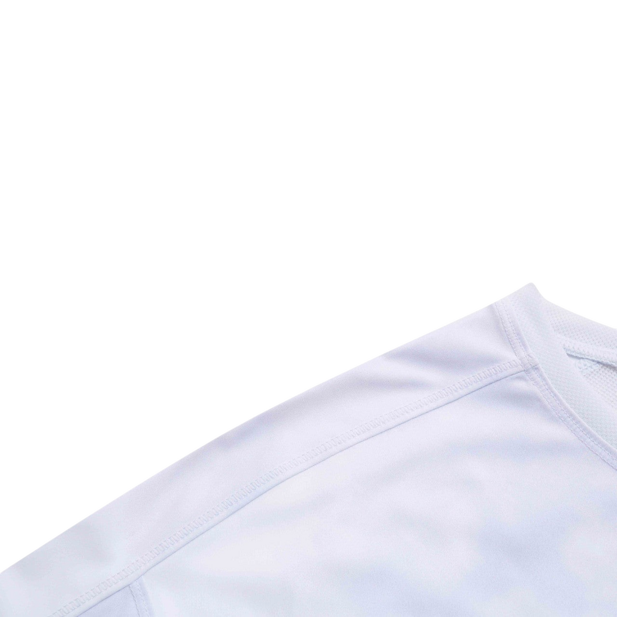 FRG ANTA A-Cool running t-shirt in ice crystal violet, featuring breathable polyester fabric and shoulder stitching.