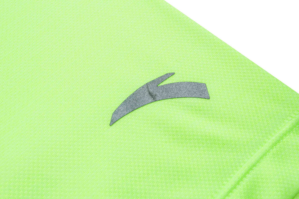ANTA Running Short Sleeve T-Shirt Fluorescent Green