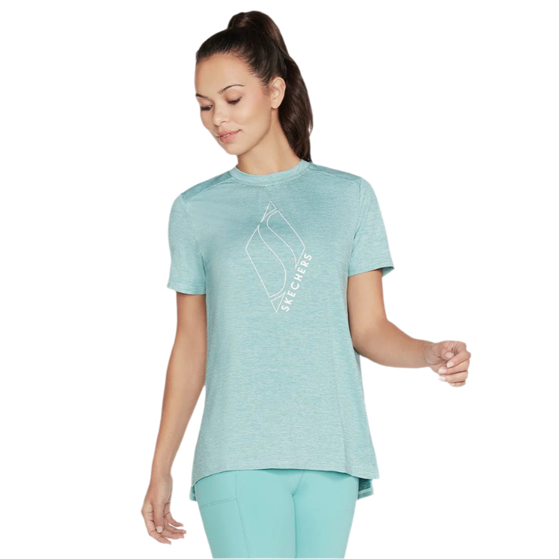 WOMEN'S KNIT GRAPHIC TEE