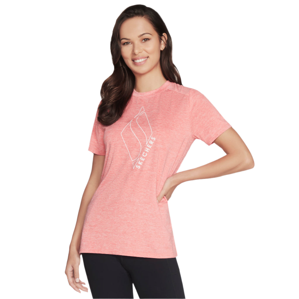 WOMEN'S KNIT GRAPHIC TEE