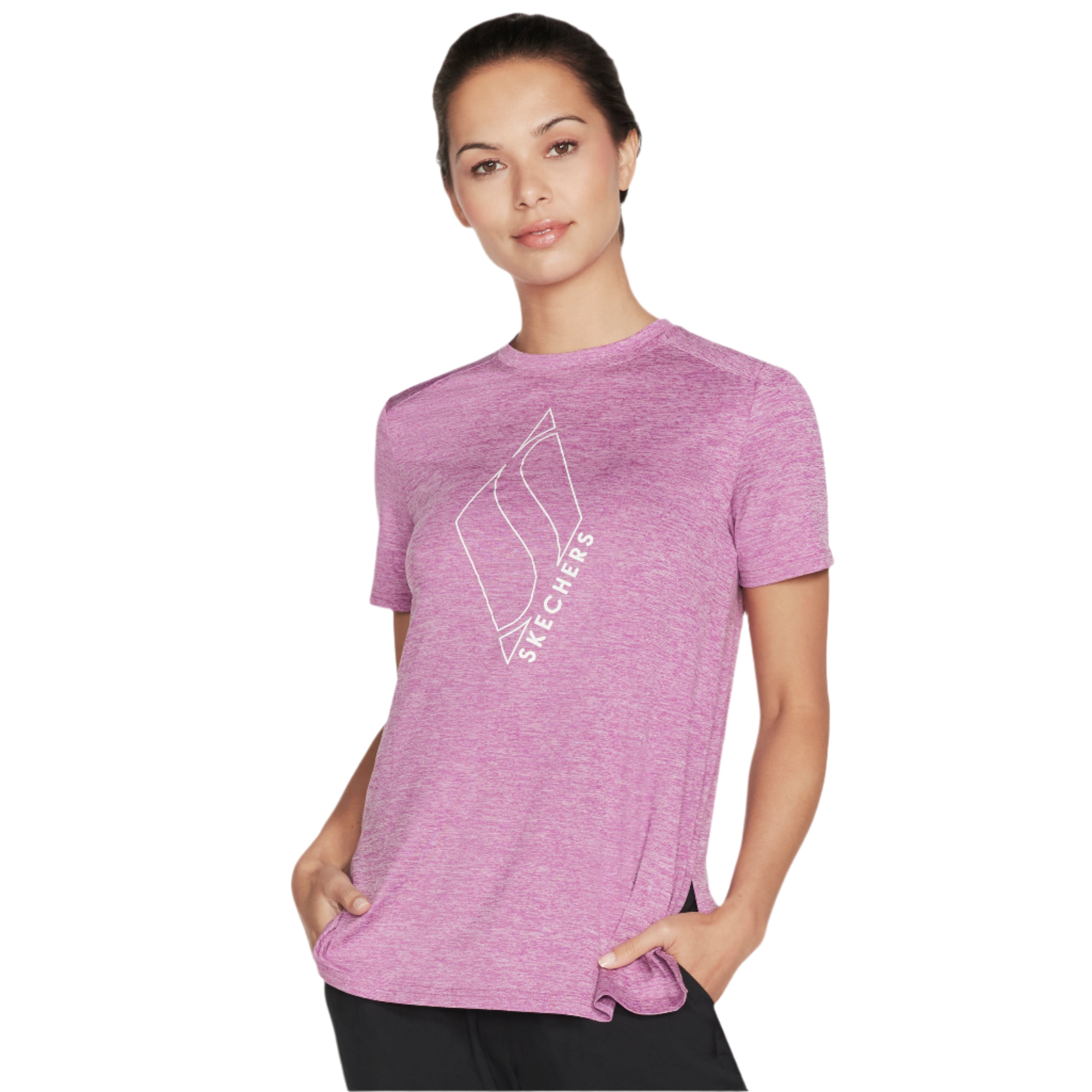 WOMEN'S KNIT GRAPHIC TEE