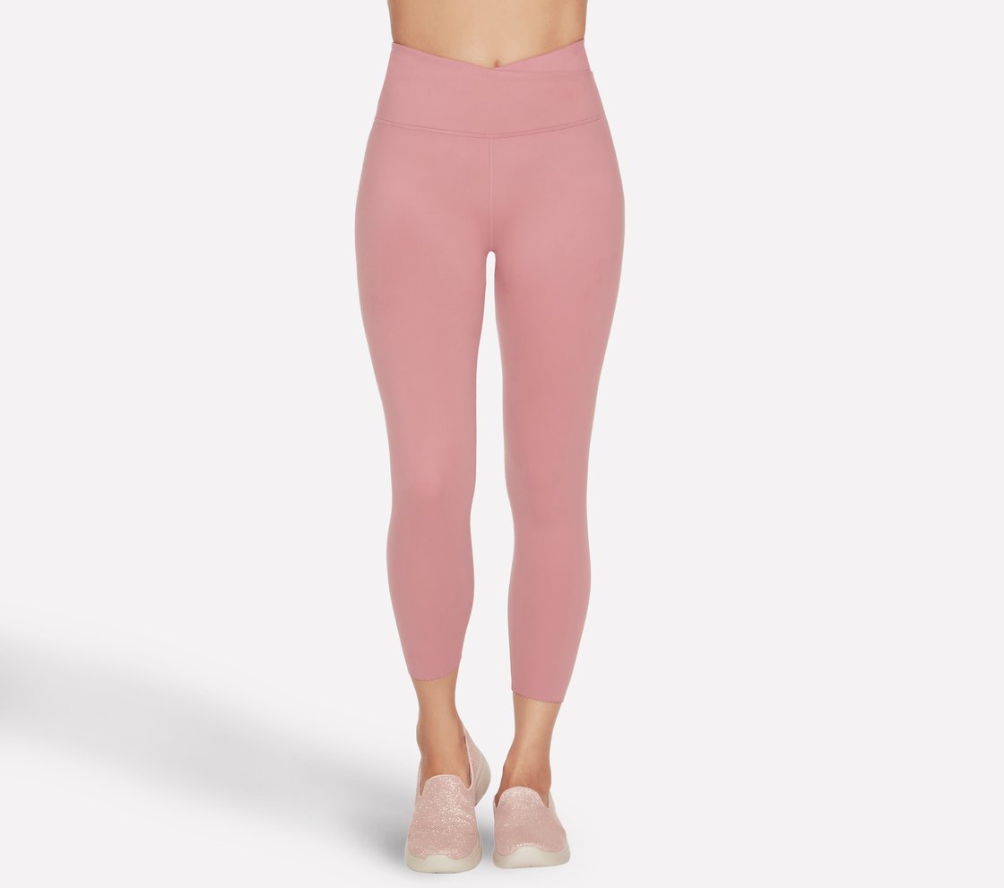 FRONT SCALLOPED 7/8 HIGH-WAISTED LEGGING