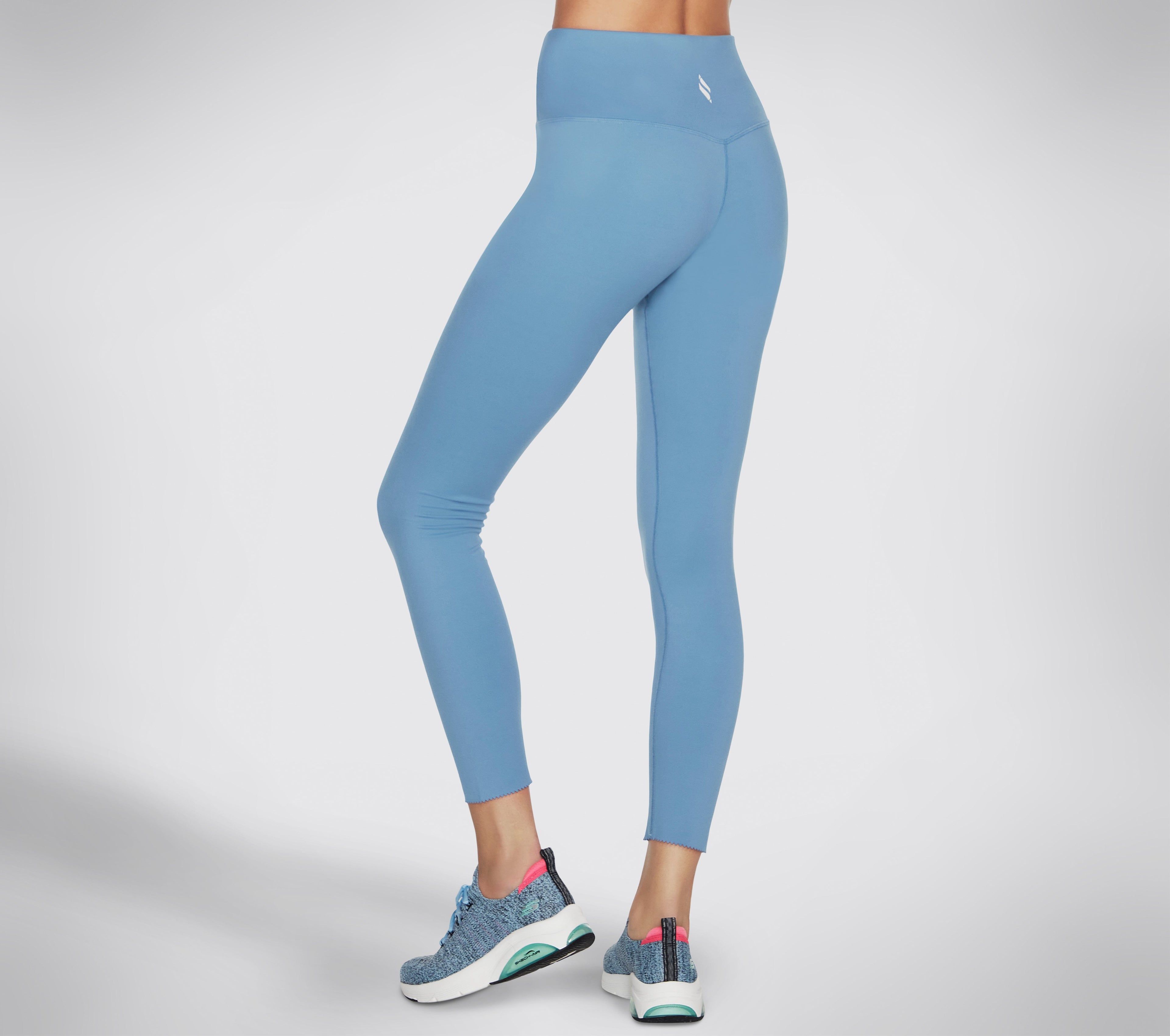 SCALLOPED HIGH-WAISTED LEGGING