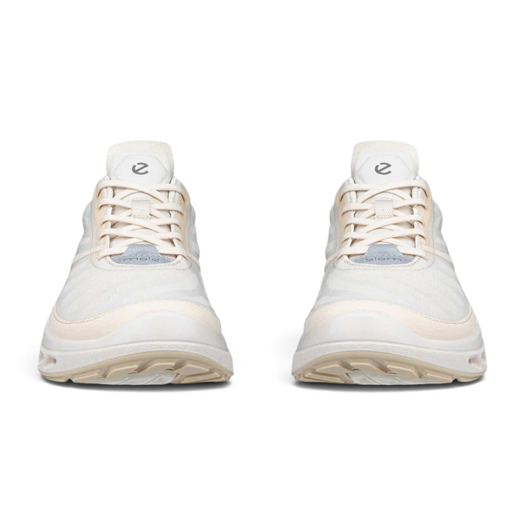 FRG ECCO Biom 720 women's limestone lightweight summer sneakers with breathable mesh and performance sole