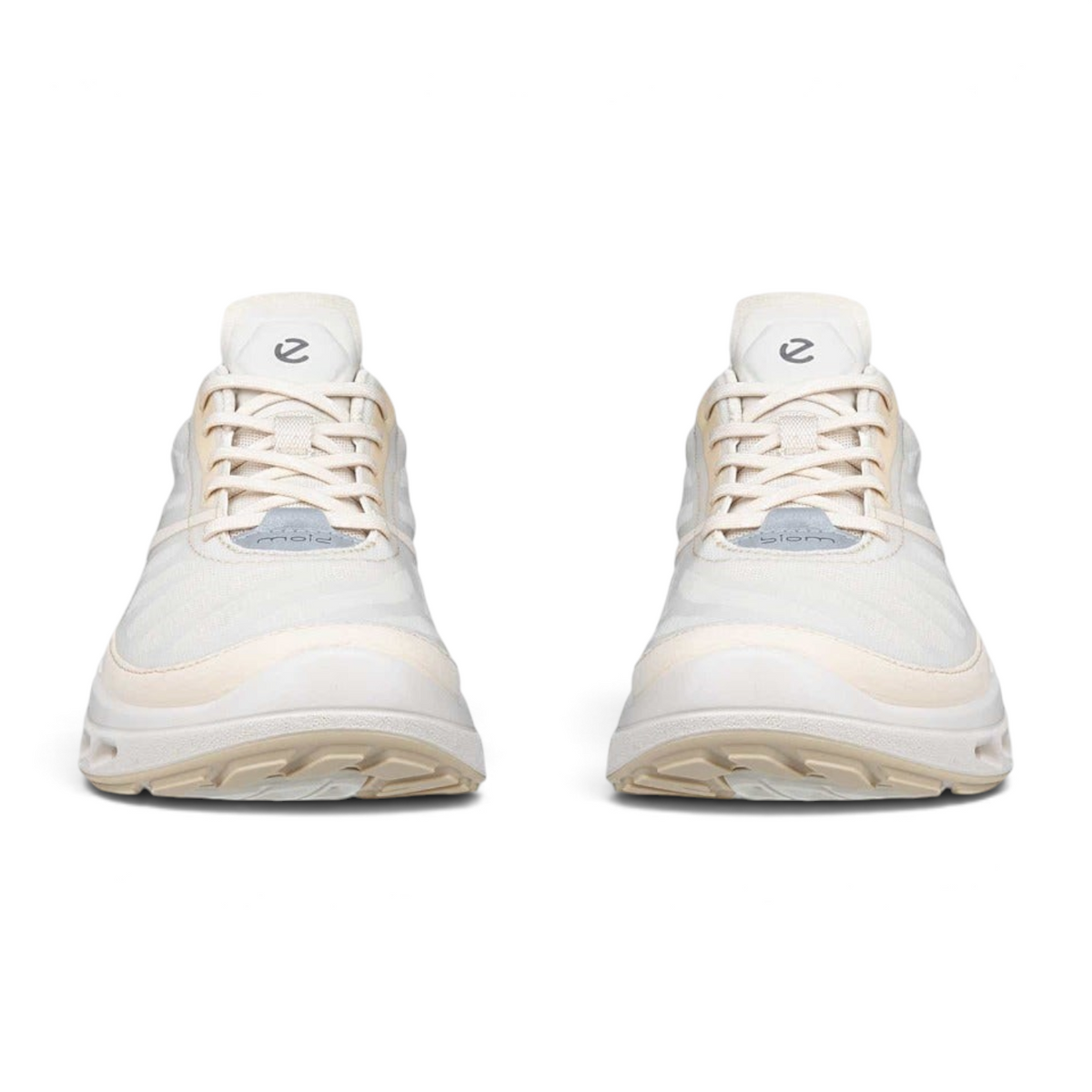 FRG ECCO Biom 720 women's limestone lightweight summer sneakers with breathable mesh and performance sole