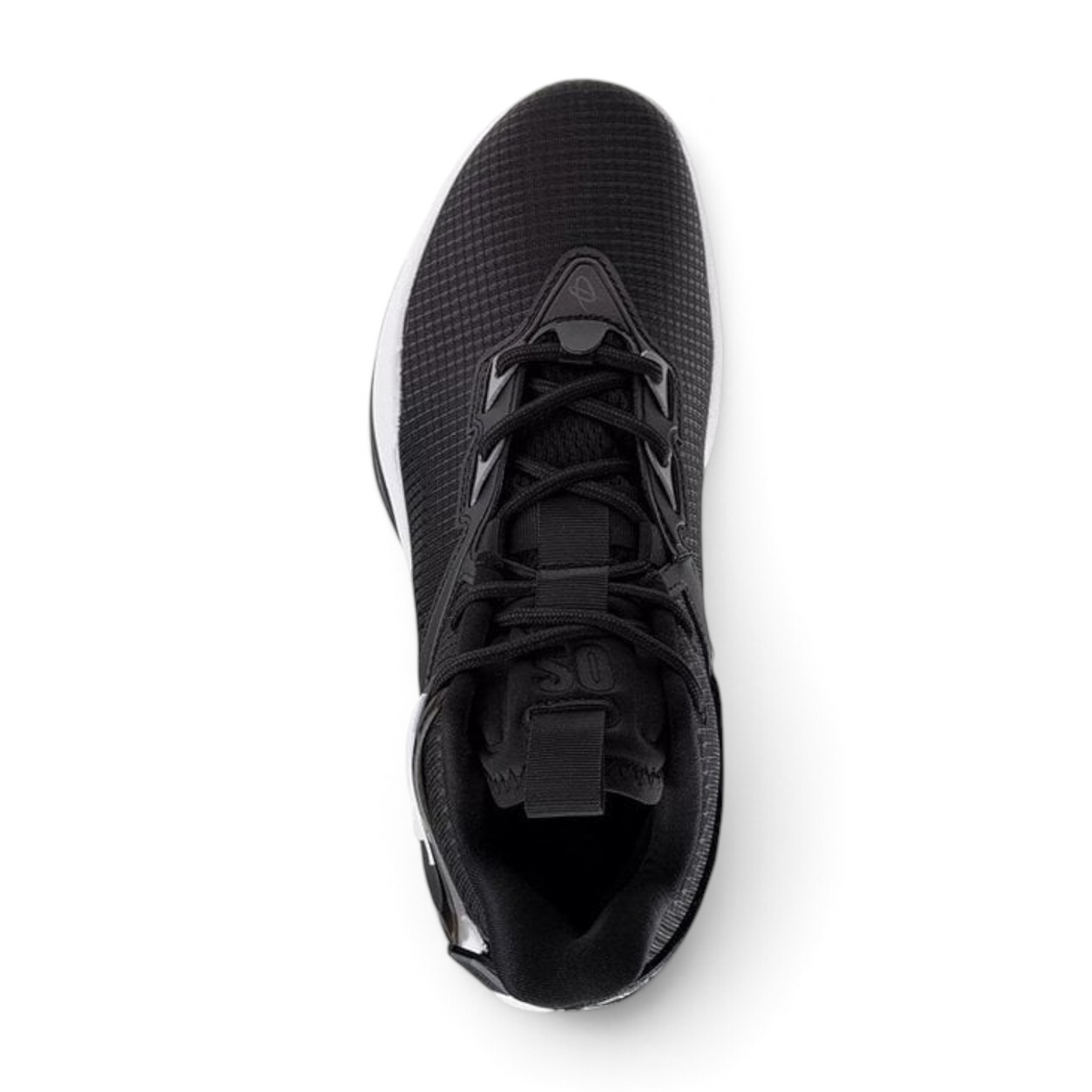 FRG Anta Pounce 2 basketball shoes in black with a breathable mesh upper and responsive cushioning for court play