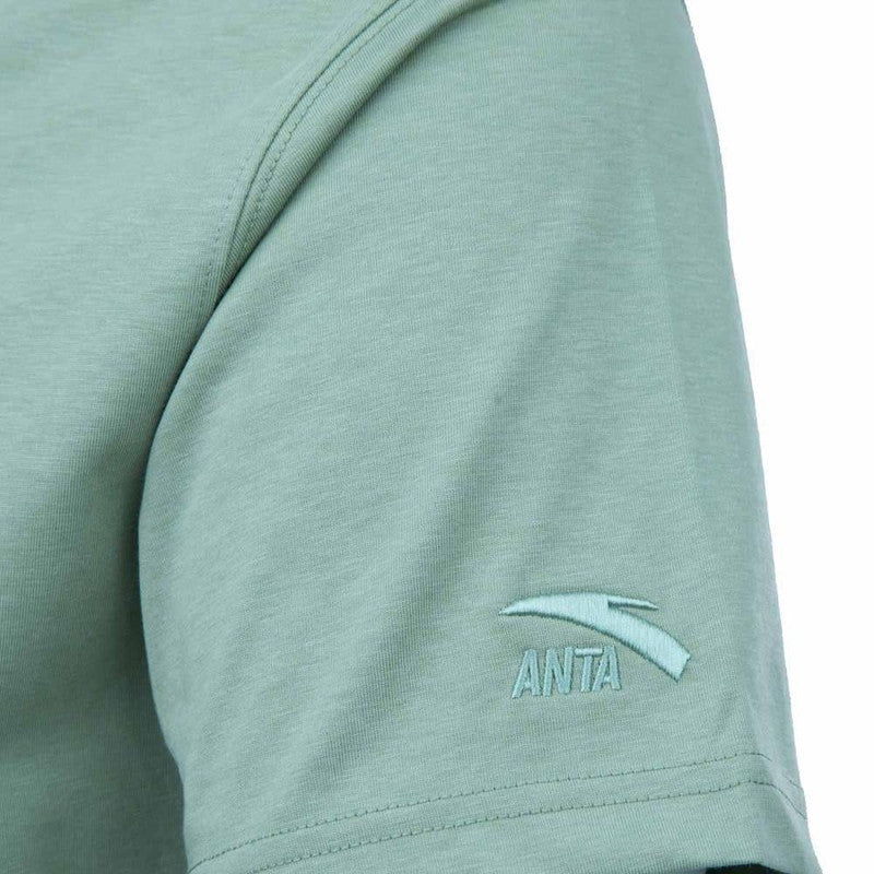 ANTA Lifestyle Short Sleeve T-Shirt Green