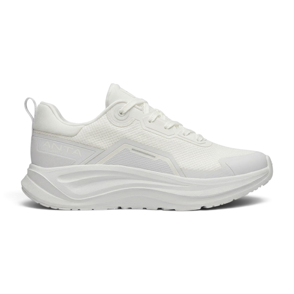 FRG ANTA women's beige mesh cross-training shoes with EBUFFER cushioning and a durable traction outsole