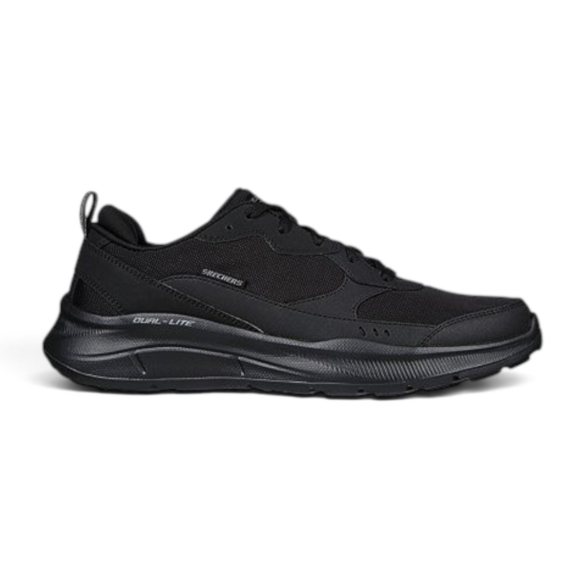 FRG EQUALIZER 5.0 all-black athletic sneaker with breathable mesh upper and cushioned Dual-Lite midsole