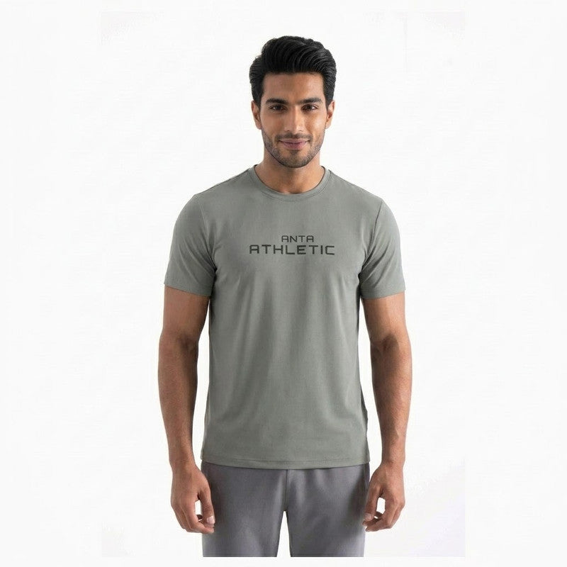 ANTA A-Power Comfy Cross Training Short sleevee Grey