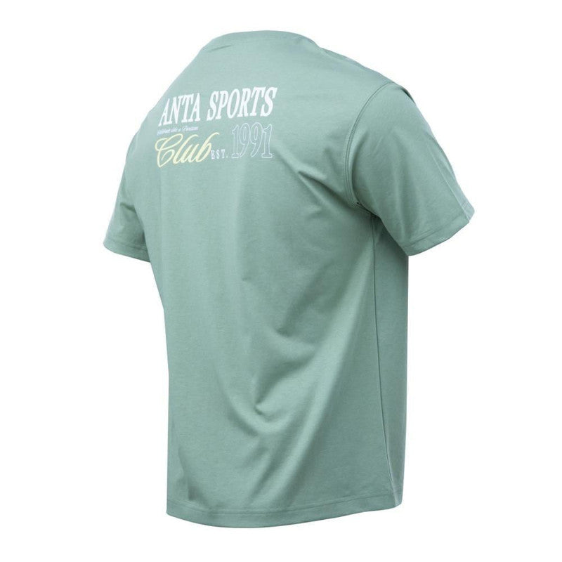 ANTA Lifestyle Short Sleeve T-Shirt Green